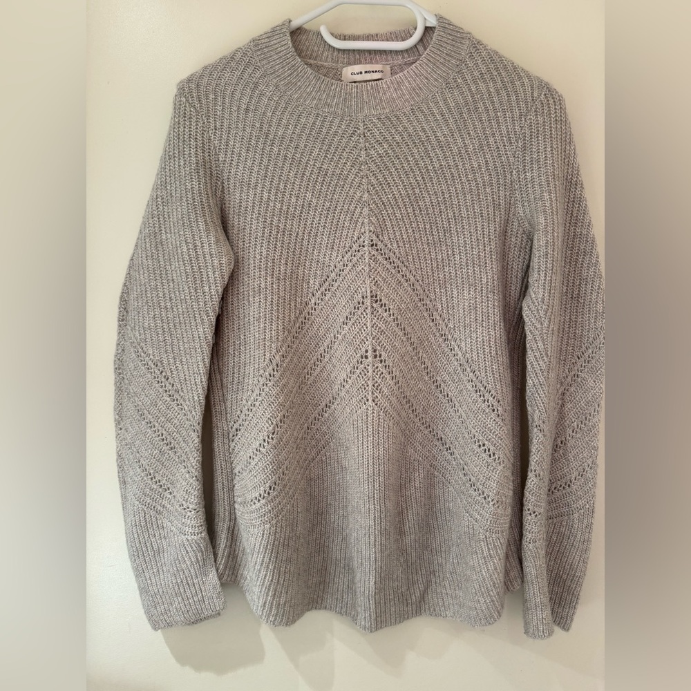 Club Monaco Gray Sweater